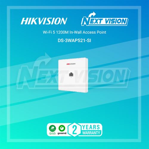 Hikvision DS-3WAP521-SI Wi-Fi 5 1200 Mbps In-Wall Access Point