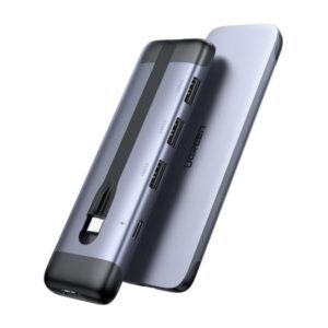 UGREEN CM136 USB-C Hub – 3× USB-A | HDMI | USB-C Expansion Adapter