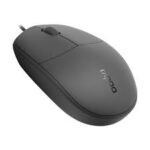 Rapoo N100 Optical Mouse – Wired USB Mouse for Laptop & Desktop (Black)