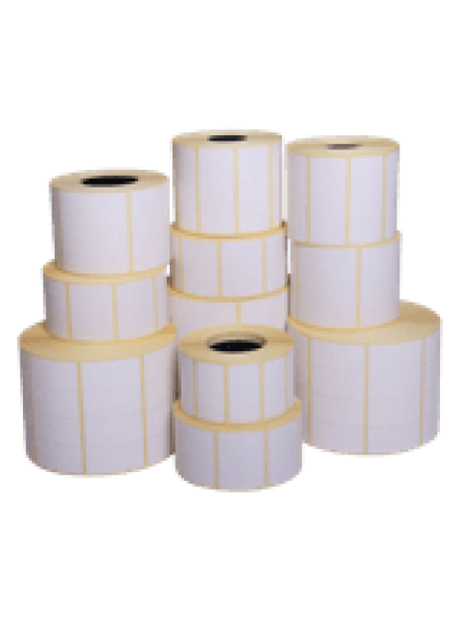 BIXOLON 1″ × 1″ (27 × 27 mm) Direct Thermal Labels – 5000 per Roll