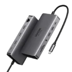 UGREEN CM681 11-in-1 USB-C Docking Station – Dual HDMI 4K60Hz, Gigabit Ethernet, USB 3.2, SD/TF & 100W PD