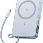 UGREEN MagFlow 10000mAh Magnetic Wireless Power Bank (25W)