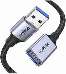 UGREEN US115 USB 3.0 Extension Cable 5 m – High-Speed USB-A Male to Female