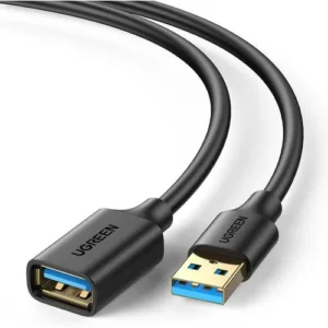 UGREEN US121 USB 2.0 Active Extension Cable – 5 m USB-A Male to USB-A Female