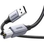 UGREEN US370 USB-C to USB-B 2.0 Printer Cable – 1 M High-Speed Printing Lead