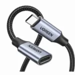 UGREEN US372 USB-C 3.1 Gen 2 Extension Cable – 10 Gbps, PD100W, 0.45 m