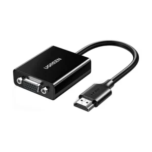 UGREEN CM6101 HDMI to VGA Converter (Without Audio) – Active Adapter with Power Port