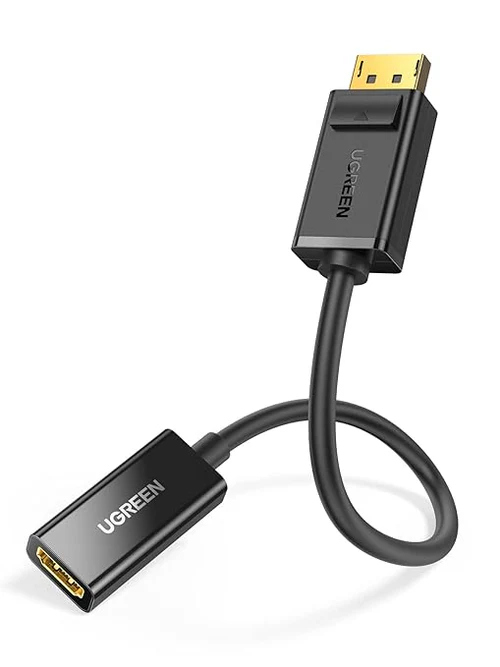 UGREEN MM137 DisplayPort to HDMI Female Converter – 1080p Video Adapter
