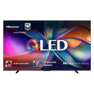 Hisense 43″ QLED Smart 4K UHD Frameless TV 43Q6QKEN – Quantum Dot Display & Smart OS