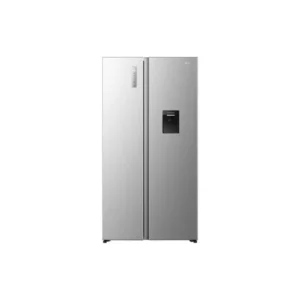 Hisense REF558DR 541L Side by Side Fridge with Water Dispenser Silver