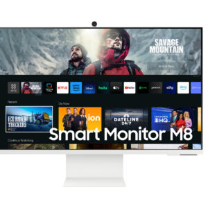 Samsung LS32FM801UMXUE 32" Smart Monitor M8 – 4K UHD Smart Display with USB-C & Slim Design