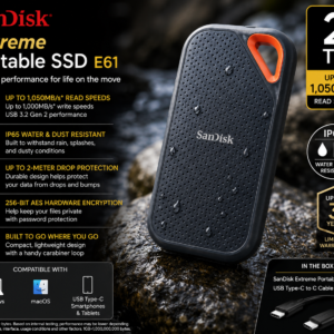 SanDisk Extreme Portable SSD E61 2TB