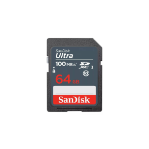 SanDisk Ultra 64GB SDXC Memory Card 100MB/s