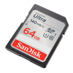 SanDisk 64GB Ultra SDXC UHS-I Memory Card 140MB/s