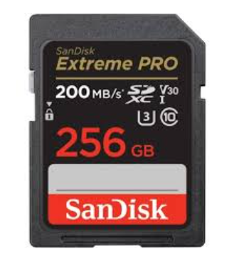 SanDisk Extreme PRO microSDXC UHS-I 256GB Memory Card