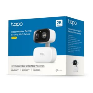 TP-Link Tapo C216 2K 3MP Wi-Fi Security Camera – Color Night Vision & AI Detection