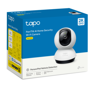 TP-Link Tapo C220 2K 4MP Wi-Fi Security Camera – 360° Pan/Tilt with AI Detection