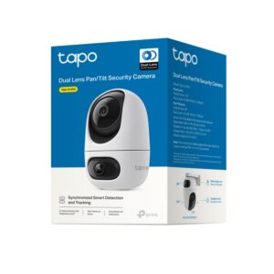 TP-Link Tapo C245D – Dual-Lens 2K Pan/Tilt Wi-Fi Security Camera