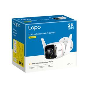 TP-Link Tapo C320WS – 2K 4MP Outdoor Security Wi-Fi Camera