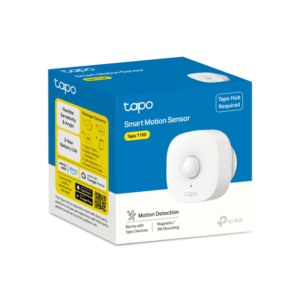 TP-Link Tapo T100 – Smart Motion Sensor for Home Security & Automation