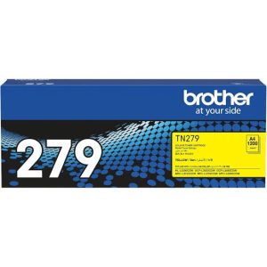 Brother TN-279Y Yellow Toner Cartridge – 1,200 Pages
